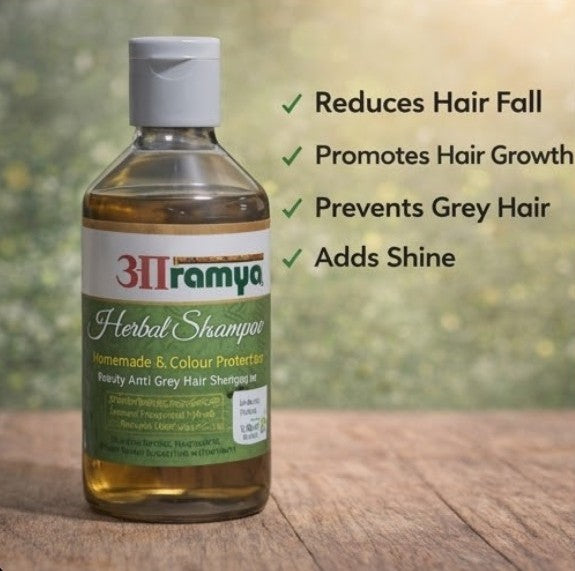 Herbal Shampoo (No Conditioner Needed – Natural Hair Care)