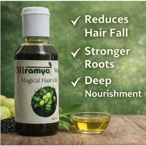 Magical Hair Oil - Reduce Hair Fall & Strengthen Roots — Naturally