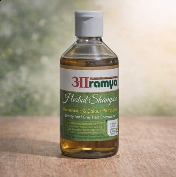 Herbal Shampoo (No Conditioner Needed – Natural Hair Care)